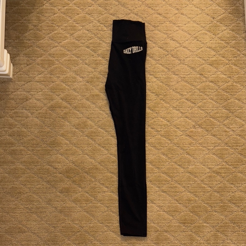 Daily Drills Classic Black Leggings